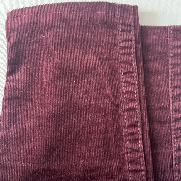 2 Pairs of Corderoy Jeans,  Maroon Calvin Klein and Navy Banana Republic. - Picture 5 of 7